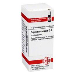 Abbildung: DHU Cuprum aceticum D 4 Globuli Globuli, 10 g PZN 02127992