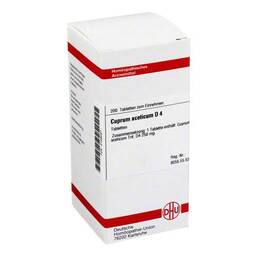 Abbildung: DHU Cuprum aceticum D 4 Tabletten Tabletten, 200 St PZN 02128081