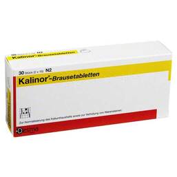 Abbildung: Kalinor Brausetabletten Brausetabletten, 2X15 St PZN 02135106