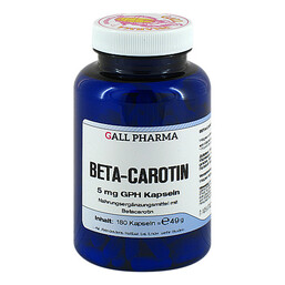 Abbildung: Beta Carotin 5 mg Kapseln Kapseln, 180 St PZN 02139535