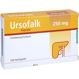Abbildung: Ursofalk 250 mg Kapseln 100 St, Hartkapseln PZN 02144536