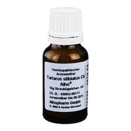 Abbildung: Antimonium tartaricum C 6 Globuli Globuli, 15 g PZN 02152688