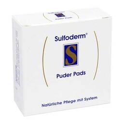 Abbildung: Sulfoderm S Puder Pads Schwämme, 3 St PZN 02157467
