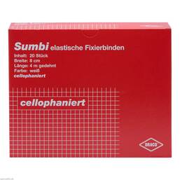 Abbildung: Dracosumbi Fixierbinde 10 cm x 4 m weiß 20 St, Binden PZN 02163723
