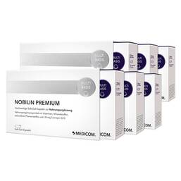 Abbildung: Nobilin Premium Kombipackung Kapseln, 2X3X60 St PZN 02163835