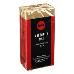 Abbildung: Regulato Tee Nr. 1 Abführ Filterbeutel 25 St, Filterbeutel PZN 02166816