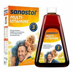 Abbildung: Sanostol Saft Saft, 460 ml PZN 02171817