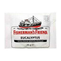Abbildung: Fishermans Friend Eucalyptus mit Zucker Pastillen Pastillen, 25 g PZN 02192831