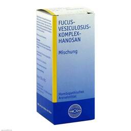 Abbildung: Fucus vesiculosus Komplex flüssig Flüssigkeit, 50 ml PZN 02193948