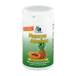 Abbildung: Papaya Ananas Enzym Kapseln Kapseln, 60 St PZN 02194161