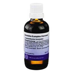 Abbildung: Grindelia Komplex flüssig fluessig Flüssigkeit, 50 ml PZN 02194310