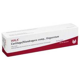 Abbildung: Cartilago / Mandragora comp.Salbe Salbe, 100 g PZN 02198236