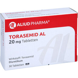 Abbildung: Torasemid AL 20 mg Tabletten 30 St, Tabletten PZN 02198874
