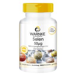 Abbildung: Selen 50 µg Tabletten Tabletten, 250 St PZN 02204422