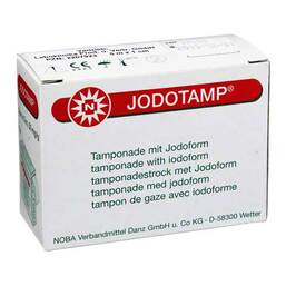 Abbildung: Jodotamp Tamponadestreifen 5mx1cm einz.verpackt Tampon, 1 St PZN 02207923