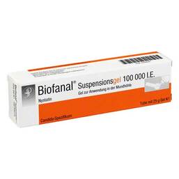 Abbildung: Biofanal Suspensionsgel Tube 25 g, Gel PZN 02208928