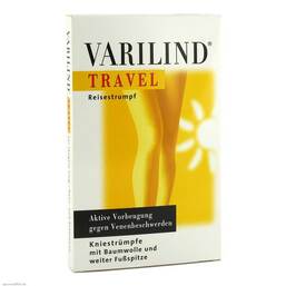 Abbildung: Varilind Travel Kniestrümpfe BW L 2 St PZN 02225111