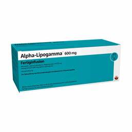 Abbildung: Alpha Lipogamma 600 mg Fertiginfusion Durchstechflasche Infusionslösung, 10X50 ml PZN 02225861