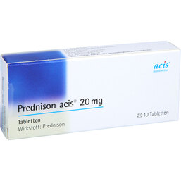 Abbildung: Prednison Acis 20 mg Tabletten 10 St, Tabletten PZN 02231620