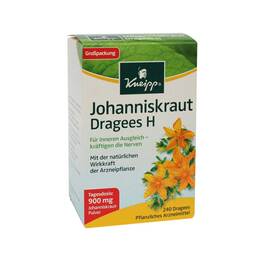 Abbildung: Kneipp Johanniskraut Dragees H Überzogene Tabletten, 240 St PZN 02231672