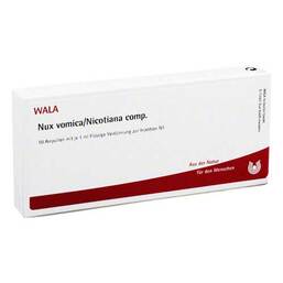 Abbildung: Nux vomica / Nicotiana comp. Ampullen Ampullen, 10X1 ml PZN 02233984