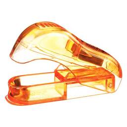 Abbildung: Tablettenteiler groß farbig transparent 1 St PZN 02234222