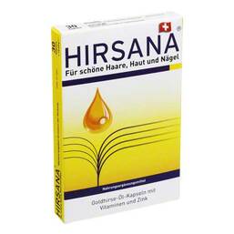 Abbildung: Hirsana Goldhirse Öl Kapseln Kapseln, 30 St PZN 02236149