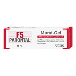 Abbildung: Parontal F5 Mundgel 15 ml, Gel PZN 02240659