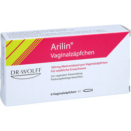 Abbildung: Arilin Vaginalzäpfchen 6 St, Vaginalsuppositorien PZN 02240783