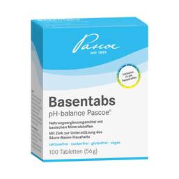Abbildung: Basentabs pH Balance Pascoe Tabletten Tabletten, 100 St PZN 02246478