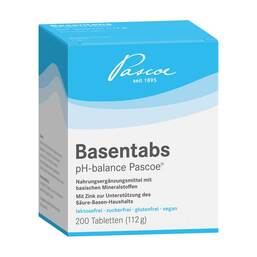 Abbildung: Basentabs pH Balance Pascoe Tabletten Tabletten, 200 St PZN 02246521