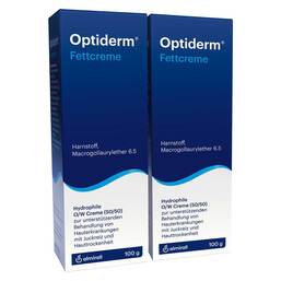 Abbildung: Optiderm® Fettcreme Creme, 2X100 g PZN 02247609