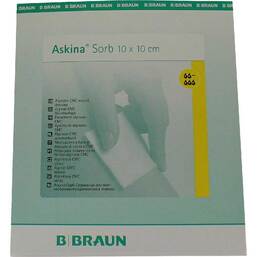 Abbildung: Askina Sorb Alginat Cmc Wund 10 St PZN 02251657