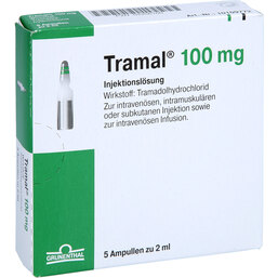 Abbildung: Tramal 100 mg Injektions- / Infusionslösung 5 St, Injektions-/Infusionslösung PZN 02256100