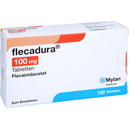 Abbildung: Flecadura 100 mg Tabletten 100 St, Tabletten PZN 02262253
