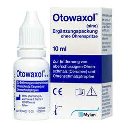 Abbildung: Otowaxol sine Lösung Lösung, 10 ml PZN 02268439