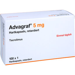 Abbildung: Advagraf 5 mg Hartkapseln retardiert 100 St, Retard-Kapseln PZN 02269350