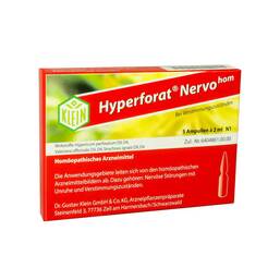 Abbildung: Hyperforat Nervohom Injektionslösung 5X2 ml, Injektionslösung PZN 02291935