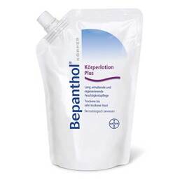 Abbildung: Bepanthol Körperlotion Plus Nachfüllbeutel Lotion, 400 ml PZN 02293578
