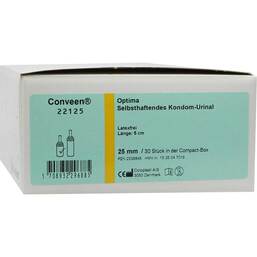 Abbildung: Conveen Optima Kondom Urinal 5cm 25mm 30 St, Kondome PZN 02326645