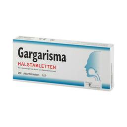 Abbildung: Gargarisma Halstabletten Lutschtabletten, 20 St PZN 02327389