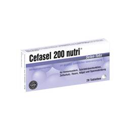 Abbildung: Cefasel 200 nutri Selen Tabs Tabletten Tabletten, 20 St PZN 02330753