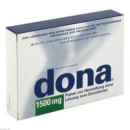 Abbildung: Dona 1500 mg Beutel Pulver zur Herstellung einer Lösung zum Einnehmen, 10 St PZN 02334260