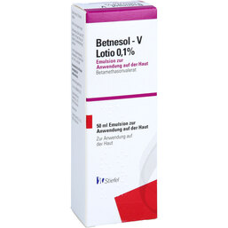 Abbildung: Betnesol V Lotio 0,1% 50 ml, Emulsion PZN 02339429