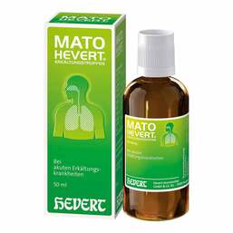 Abbildung: Mato Hevert Erkältungstropfen 50 ml, Tropfen PZN 02346458