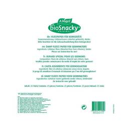 Abbildung: Biosnacky Vliespapier für Sprossengarten 1 P PZN 02351117