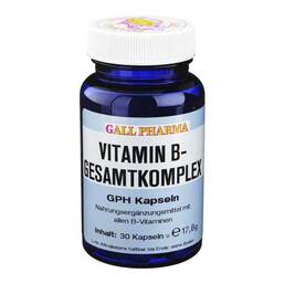 Abbildung: Vitamin B Gesamtkomplex Kapseln 30 St, Kapseln PZN 02356563