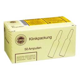 Abbildung: Sanuvis Injektion 50X2 ml, Ampullen PZN 02360263