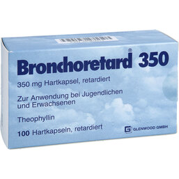 Abbildung: Bronchoretard 350 Retardkapseln 100 St, Retard-Kapseln PZN 02363913