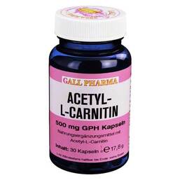 Abbildung: Acetyl-L-Carnitin 500 mg Kapseln Kapseln, 30 St PZN 02367408